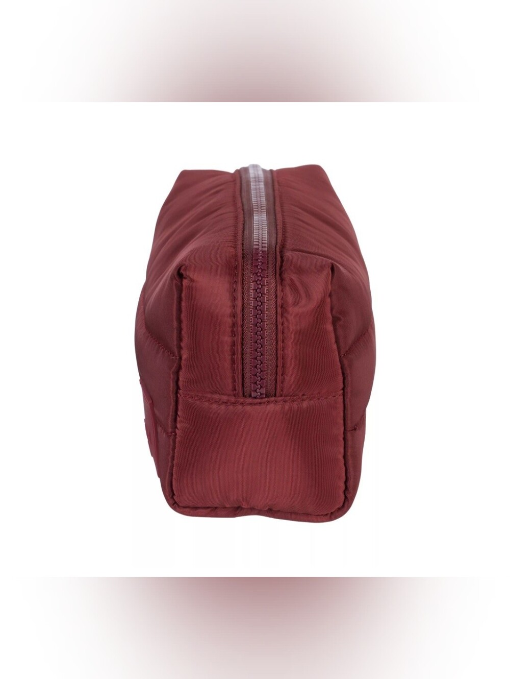 CALIA by Carrie Underwood Quilted Cosmetic Pouch in Burgundy - Picture 3 of 6